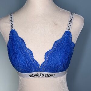❤️3/$30 Victoria's Secret Blue Lace Bralette